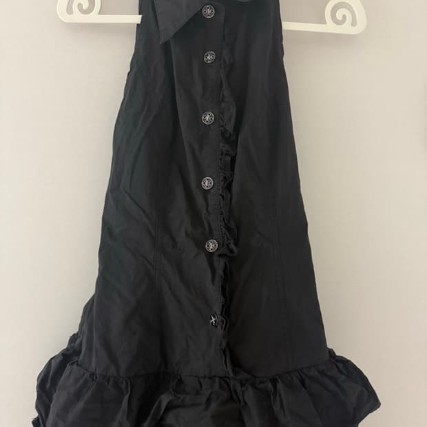 Ariadnaw 노로맨스 프릴 민소매셔츠 캉캉원피스 고딕로리타 고스로리