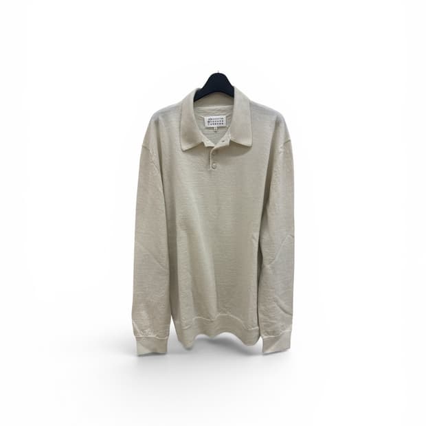 Maison Martin Margiela wool polo shirt