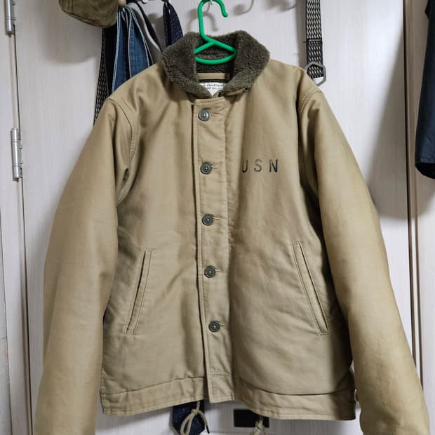 브론슨 a1 덱자켓 40 사이즈 