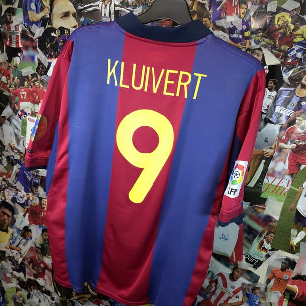 바르셀로나 00-01 클루이베르트 유니폼