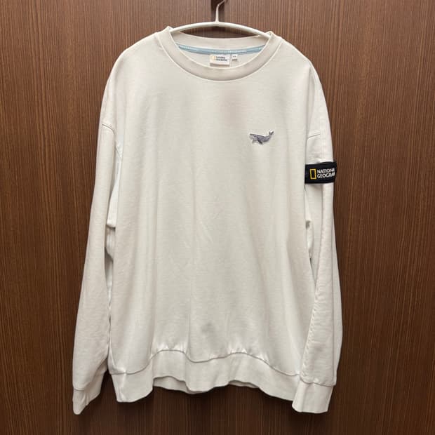 내셔널지오그래픽 와펜 맨투맨 XXL