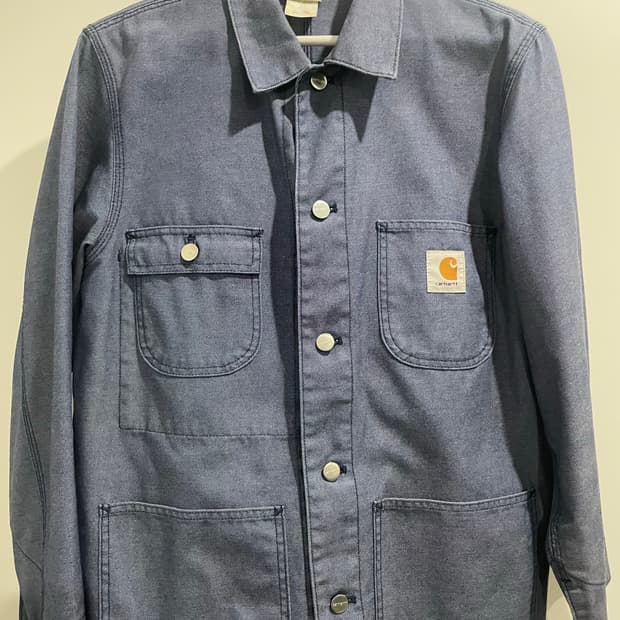 칼하트 청자켓 데님셔츠
