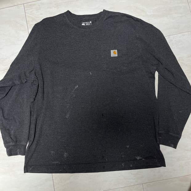 칼하트 긴팔 포켓 쭉티 롱슬리브 XL 