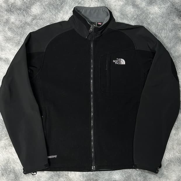 노스페이스 윈드스토퍼 블랙 플리스자켓 XXL