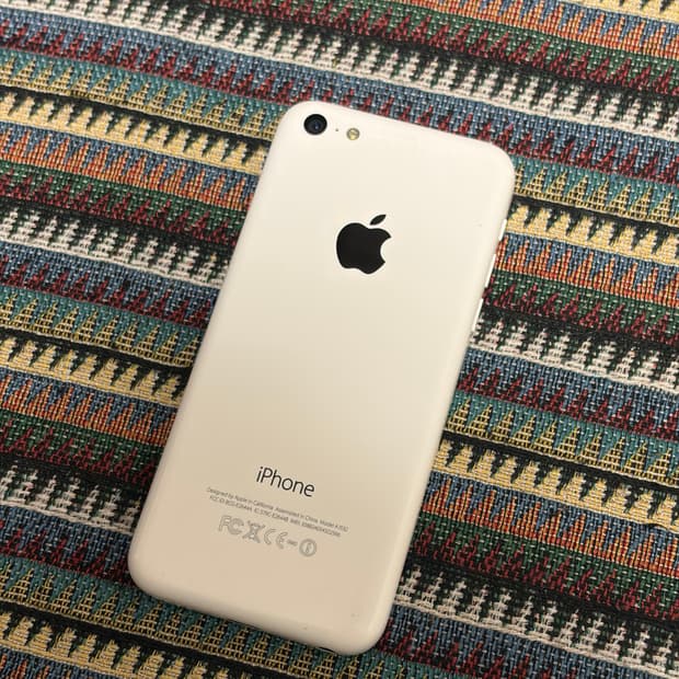 아이폰 5C 화이트 32GB