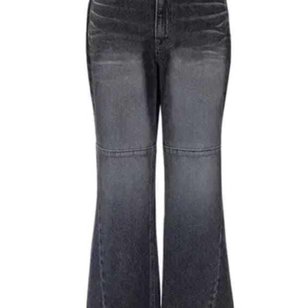 인스아울 WRINKLE BLACK JEANS 부츠컷데님 S