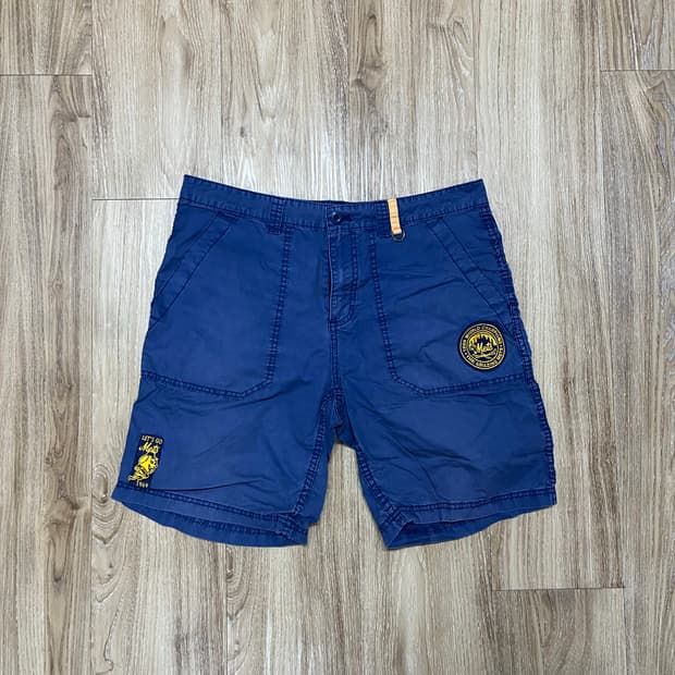 MLB 뉴욕메츠 피그먼트 반바지 34