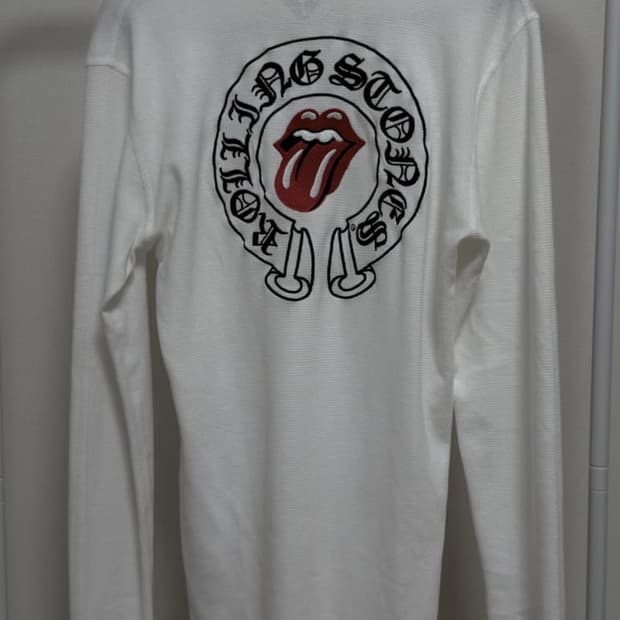 정리)00s크롬하츠 롤링스톤즈 자수 롱슬리브L