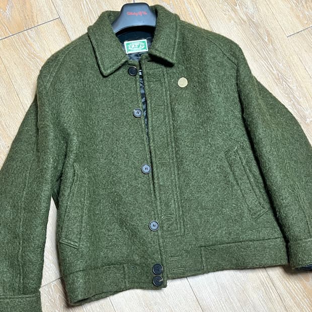 명작) STU 울 밴딩자켓 