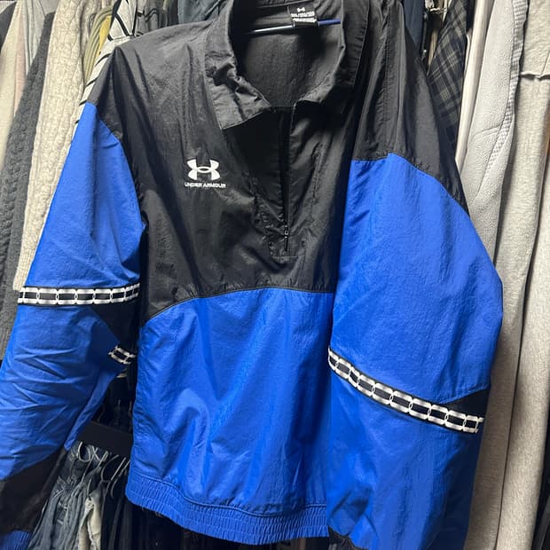 언더아머 축구 바람막이 드릴탑 2XL