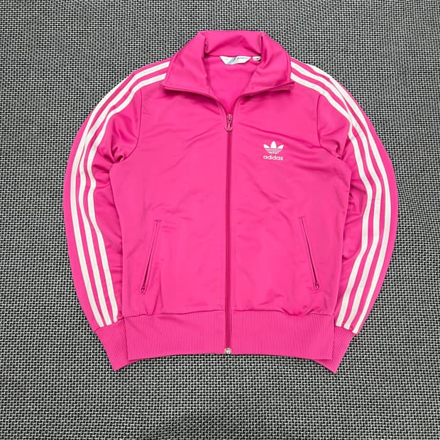 착샷O 아디다스 핑크 빅로고 유로파 져지