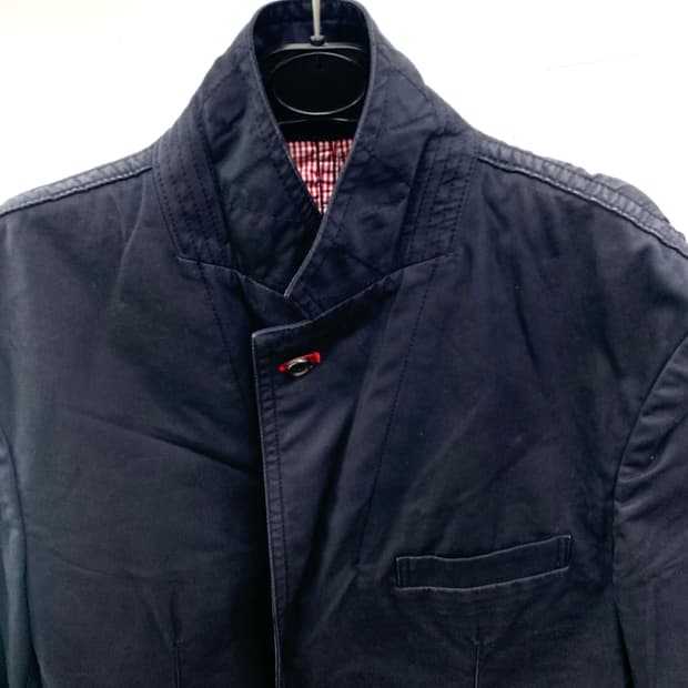 꼼데가르송 옴므 레드 스티치 자켓