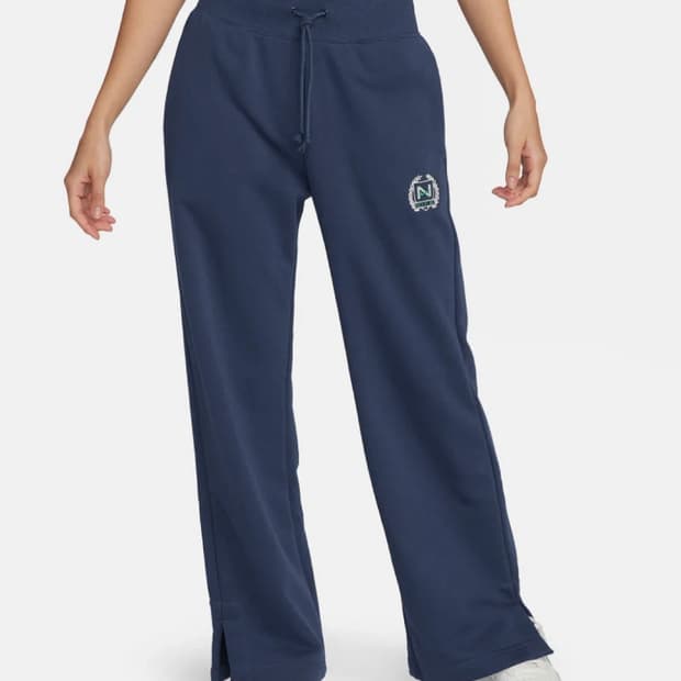 나이키 트임 와이드팬츠 블루