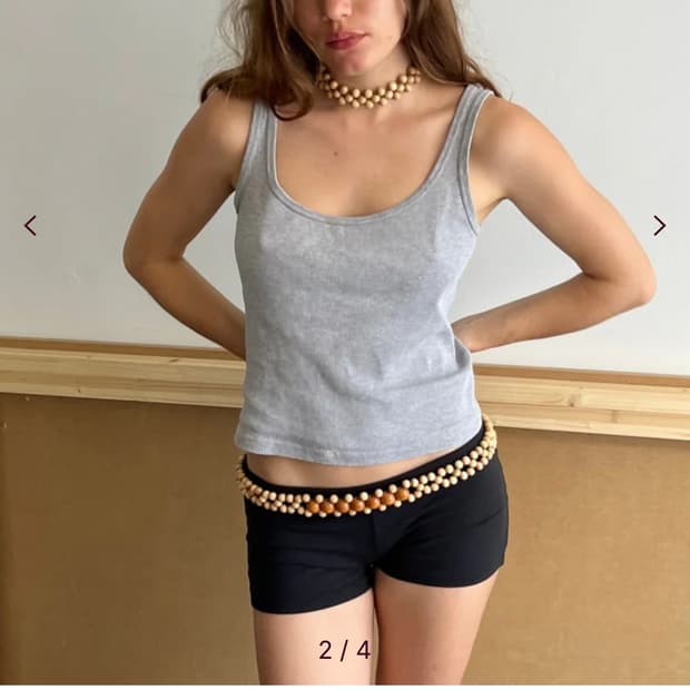 Talina Leizu belt natural