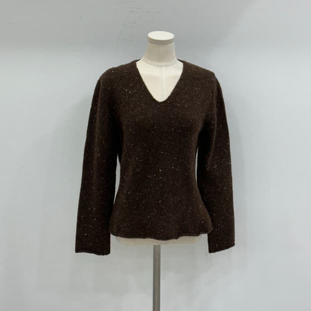 버버리 여성 울 캐시미어 니트