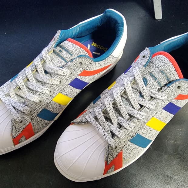 [250] 아디다스 슈퍼스타 화이트 마운티어링