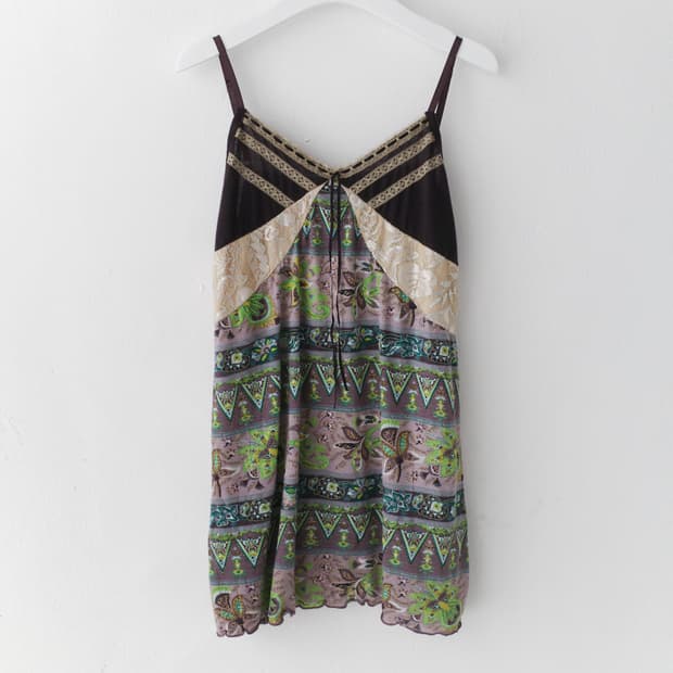 oriental long sleeveless