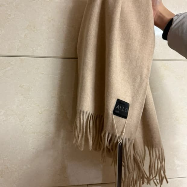 택달린 새상품) 울코튼 머플러