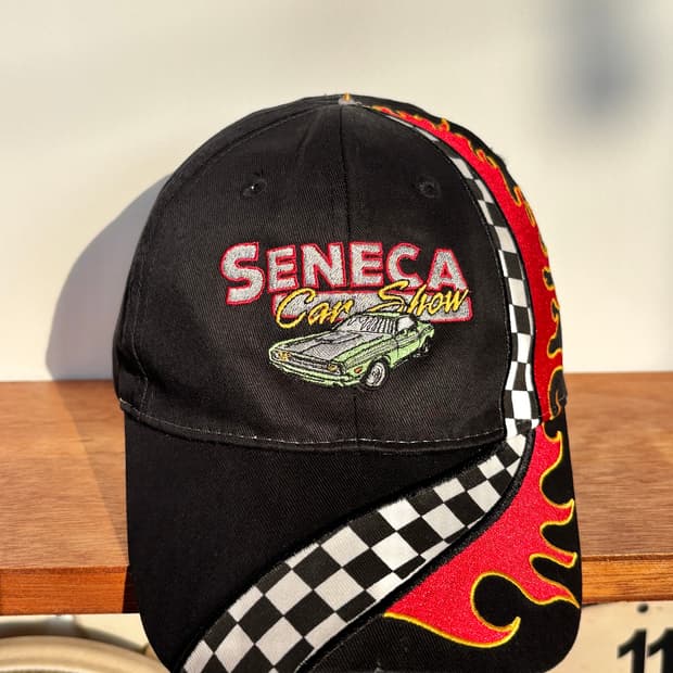 Seneca Car Show Flame Cap