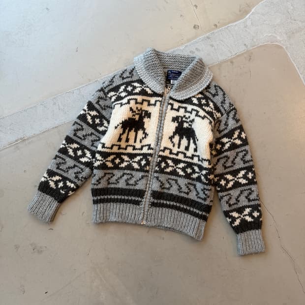 핸드메이드 코위찬 스웨터 가디건