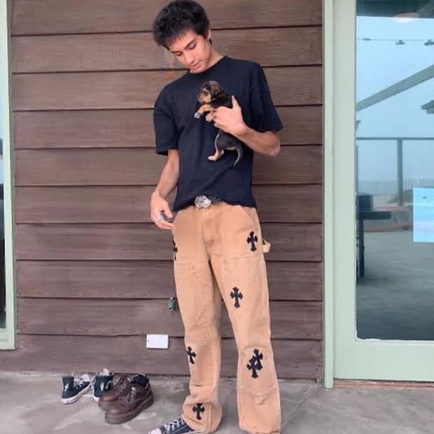 크롬하츠 아들내미도 다시 신는 올스타 로우 - 머스타드 290