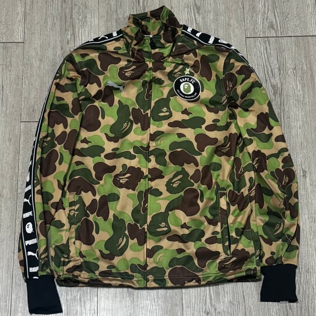 베이프X퓨마 트랙탑 자켓 xs