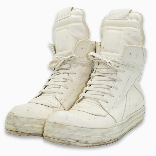 릭오웬스 지오바스켓 밀크 레더 42(270) 사이즈 BT27016