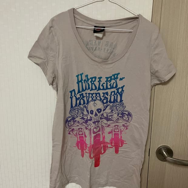 할리데이비슨 큐빅 반팔