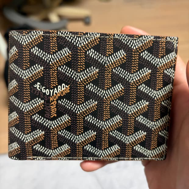 고야드 반지갑 풀박스