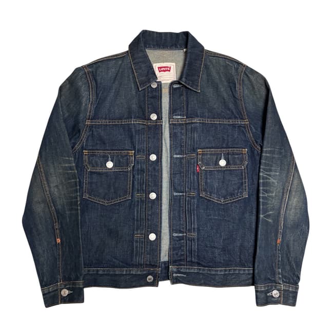 리바이스 타입2 2세대 데님 트러커 청자켓 S