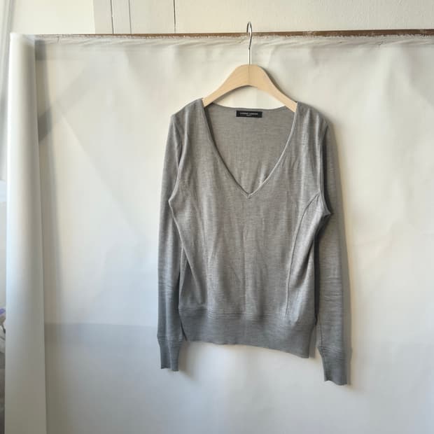 [UNITED ARROWS] thin cloth knit