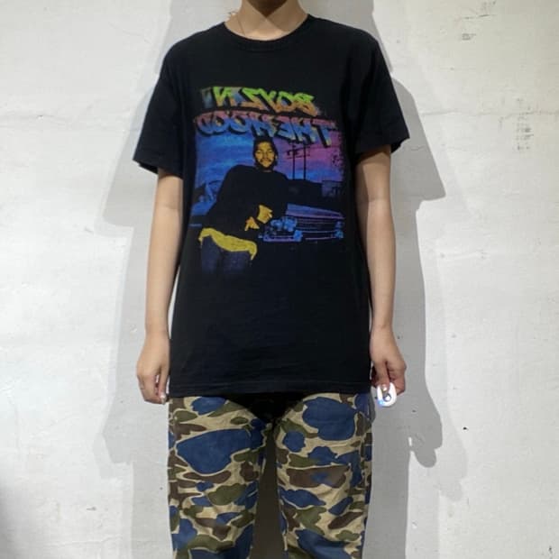 90s 올드스쿨 힙합 보이즈앤후드 아이스큐브 무비 티셔츠 S