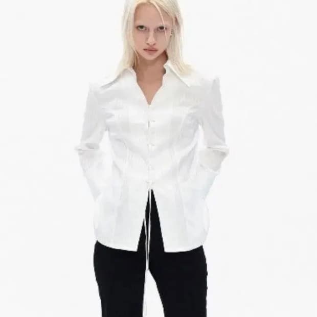 더오픈프로덕트(현 openyy) 레이스업 셔츠