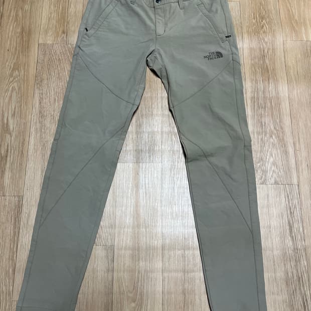 노스페이스 기능성 등산바지 회색