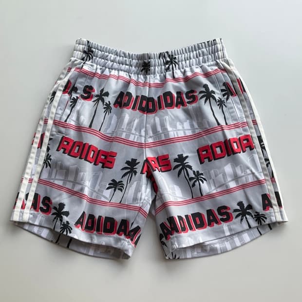 아디다스 오리지널 니고 LA 팜 파이어버드 트랙 쇼츠ADIDAS ORIG