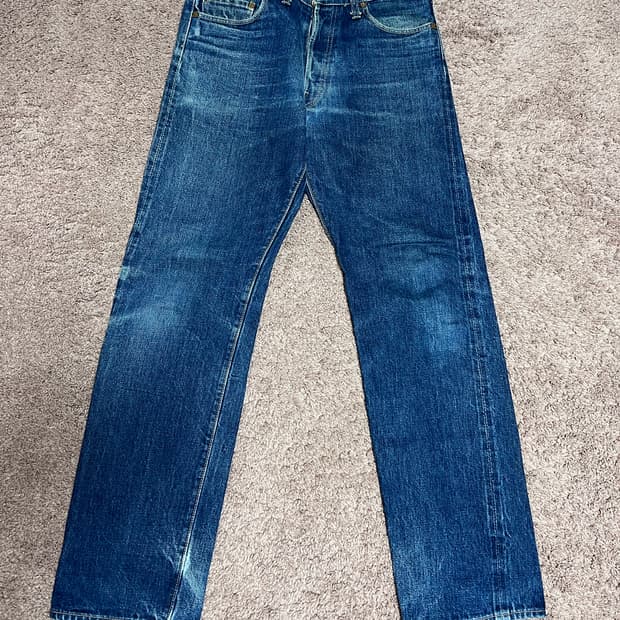 드님 denime 셀비지 데님 팬츠 japan