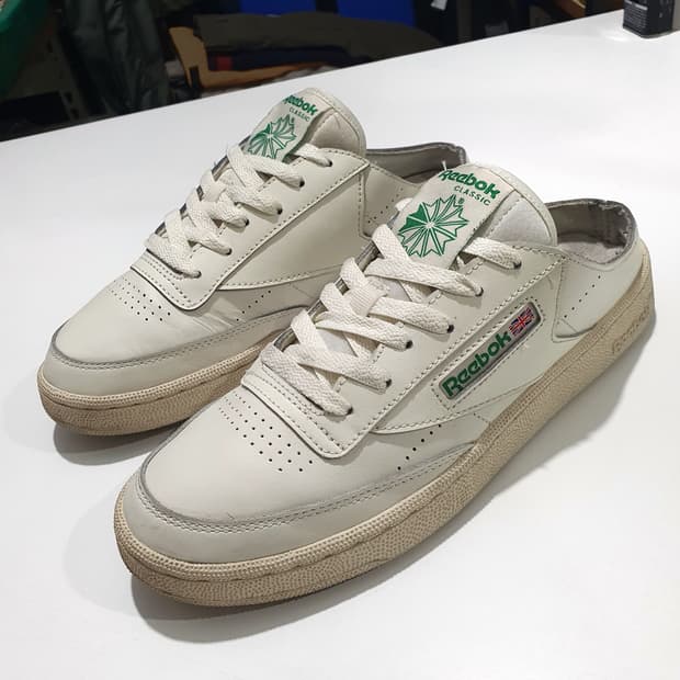 리복 클럽c 85 뮬 슬리퍼 260~265