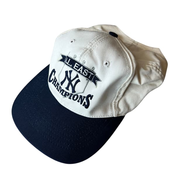 빈티지 90s New York Yankees AL East 챔피언 캡