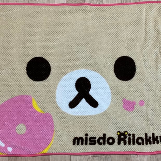 산엑스 코리락쿠마 담요 빅타올