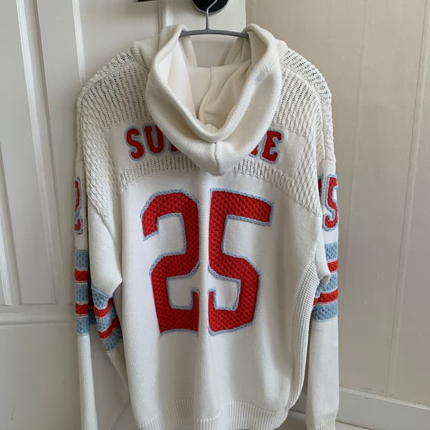 슈프림 니트 집업 L