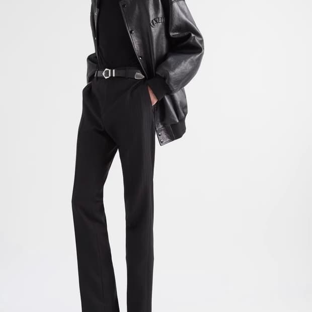 셀린느 22AW 스트라이프 플레어 팬츠