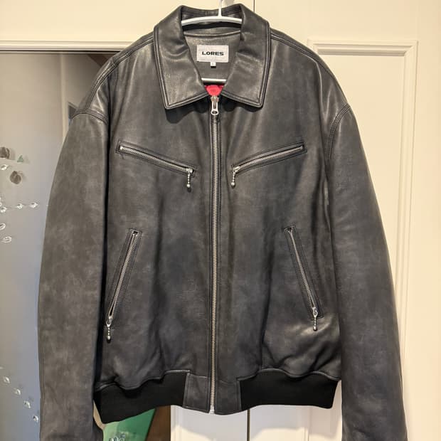 Lores(로어즈) 가죽 자켓 L