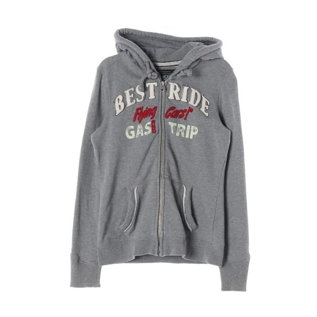 쉐인진 레트로 무드 아메카지 후드 집업 