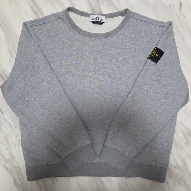 스톤아일랜드 그레이 맨투맨