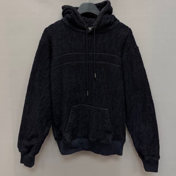 디올 오블리크 테리 코튼 후드티 ( 100 )