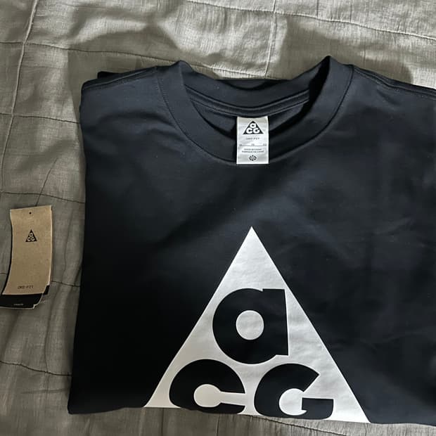 나이키 ACG HBR 숏슬리브 티셔츠 블랙 - 아시아 XL