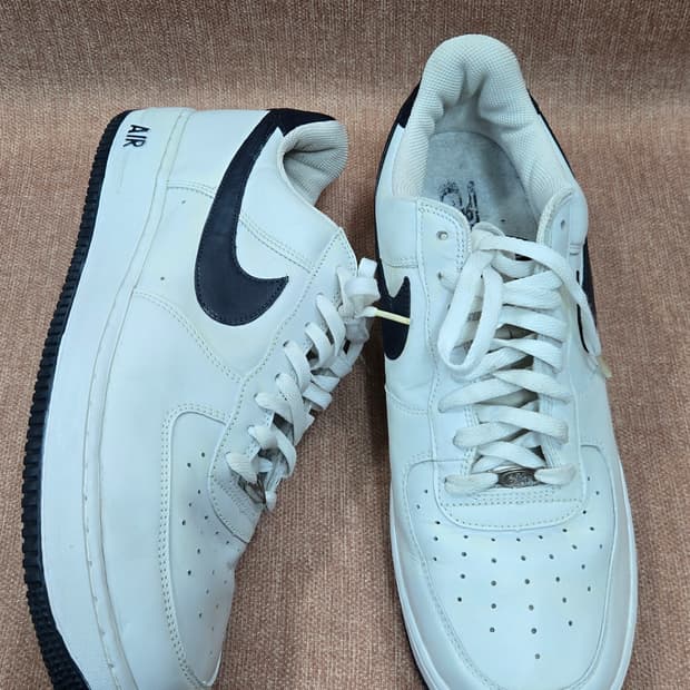 나이키 310mm- 에어포스1 올백 다크블루 스니커즈  