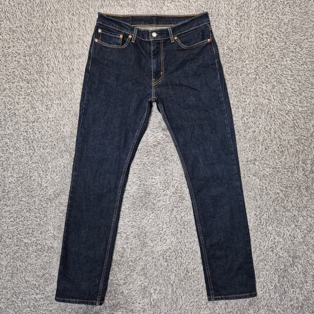 리바이스 511 남성 데님 팬츠 진청 32-32