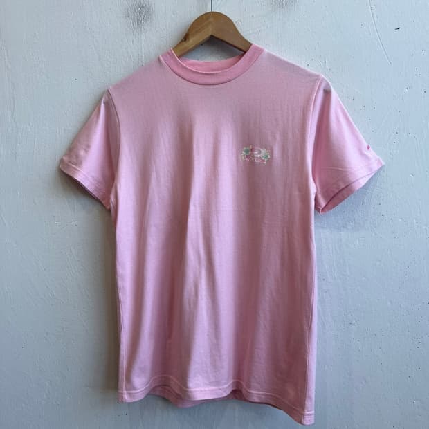 piko 프린팅 반팔 티셔츠 핑크