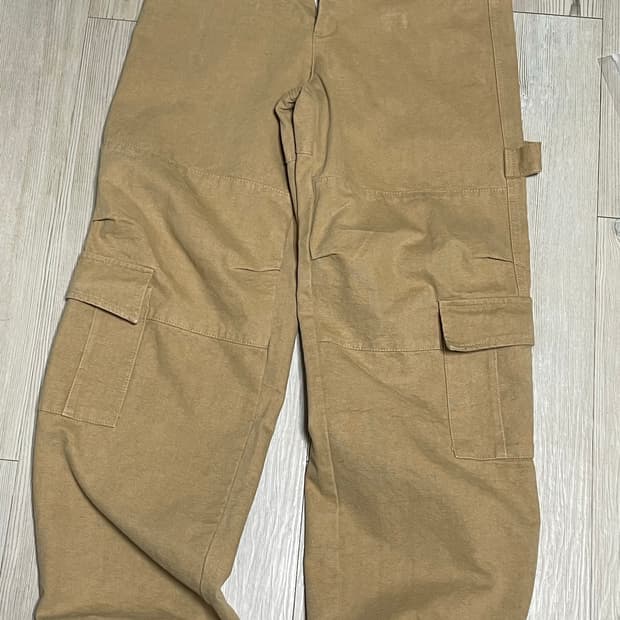 9999아카이브 oblique pocket wide cargo pants